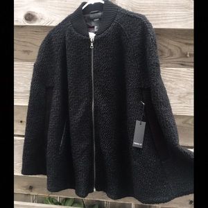 NWTO Forever 21 Black Cape Coat